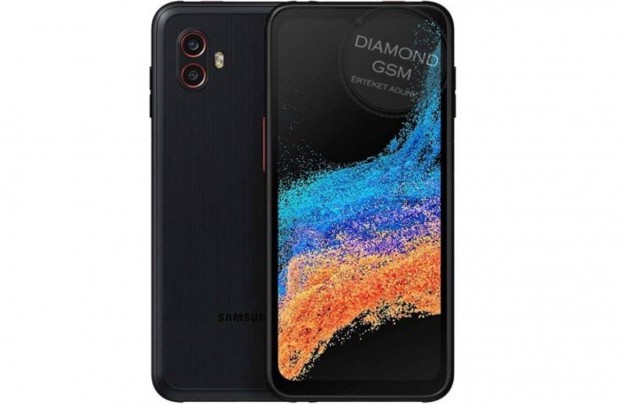 j Samsung Galaxy G736 Xcover 6 Pro 128GB Dual, Fekete