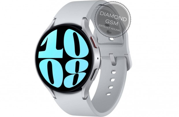 j Samsung Galaxy SM-R940 Watch6 44mm Ezst sznben, gyri