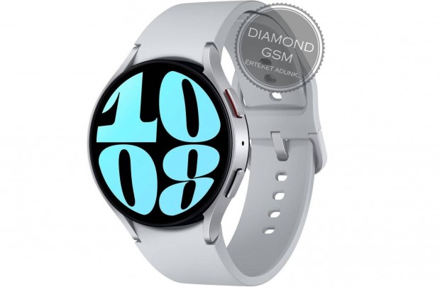 j Samsung Galaxy SM-R940 Watch6 44mm Ezst sznben, gyri