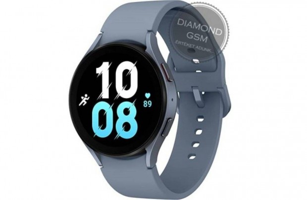 Új Samsung Galaxy Watch5 SM-R915 LTE 44mm, Zafir színben,
