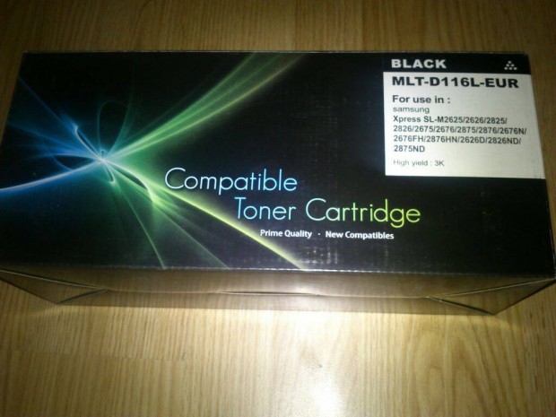 Új Samsung MLT-D116L Mltd116L MLT D116L EUR toner festék fekete black