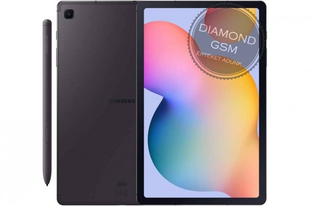 Új Samsung P613 2022 Edition Tab S6 Lite 64GB 4GB WiFi, Szürke színben