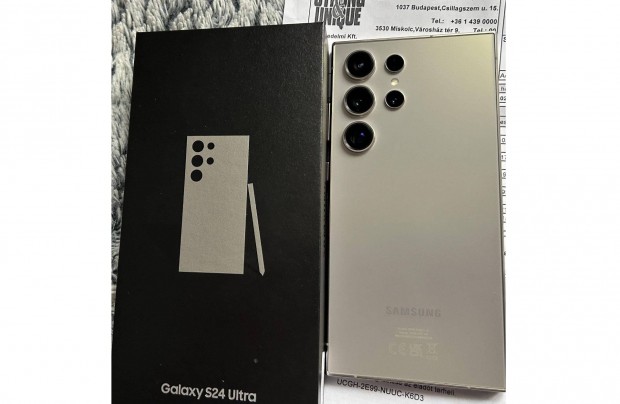 j Samsung S24 Ultra 3v garancis Samsung mrkabolt vsrls