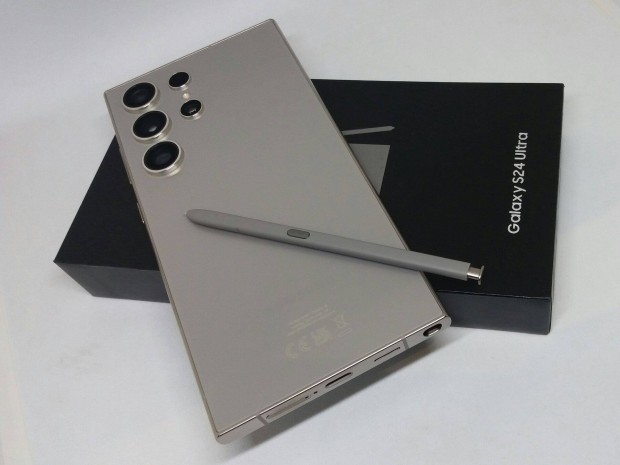 j Samsung S24 Ultra 5G (S928B) - 12 / 512GB - Titanium Gray sznben