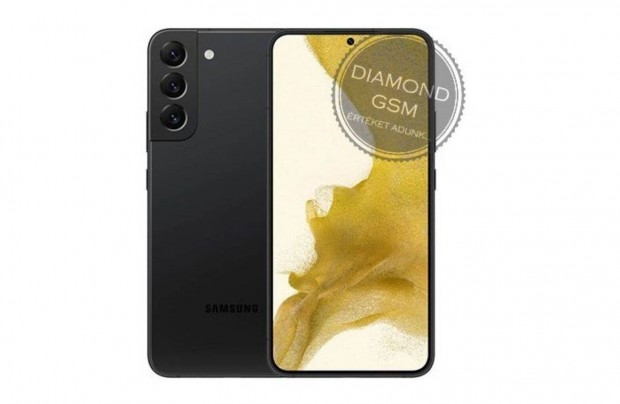 j Samsung S901 Galaxy S22 5G 128GB Dual, Fekete sznben