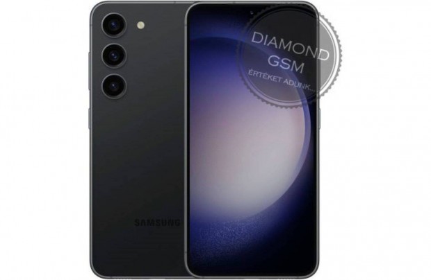 j Samsung S911 Galaxy S23 5G 128GB Dual, Fekete sznben
