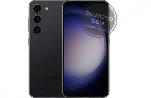 j Samsung S911 Galaxy S23 5G 128GB Dual, Fekete sznben,