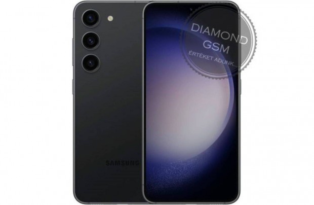 j Samsung S911 Galaxy S23 5G 256GB Dual, Fekete sznben,