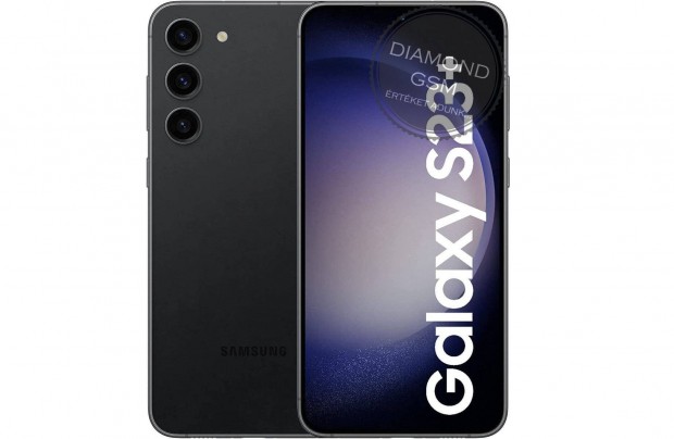 j Samsung S916 Galaxy S23+ 5G 256 GB Dual, Fekete