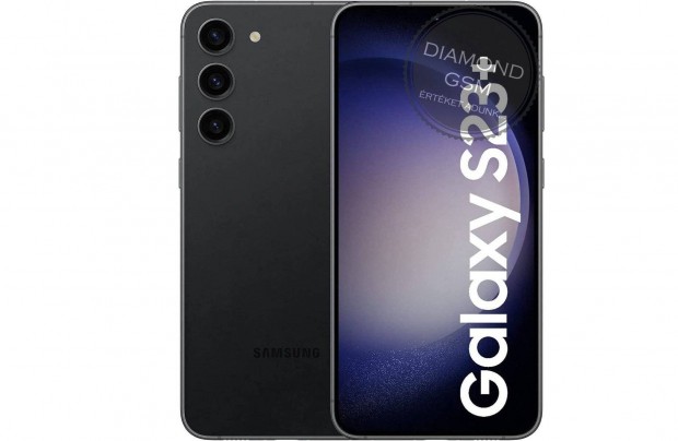 j Samsung S916 Galaxy S23+ 5G 256 GB Dual, Fekete