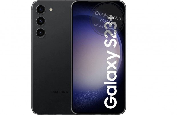 j Samsung S916 Galaxy S23+ 5G 256 GB Dual, Fekete sznben