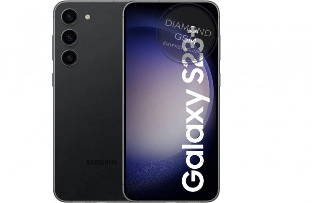 j Samsung S916 Galaxy S23+ 5G 256 GB Dual, Fekete sznben,