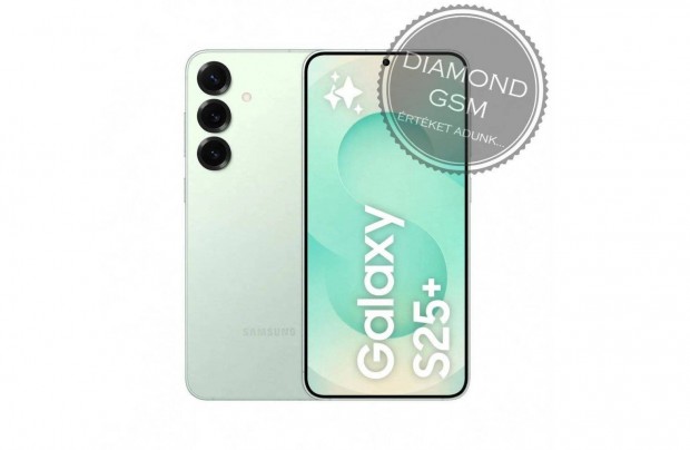 j Samsung S936B/DS S25+ 5G 512GB 12GB Dual, Menta sznben,