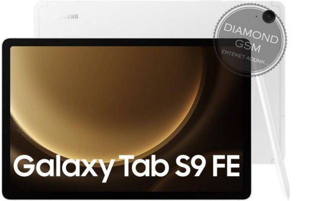 j Samsung X516B Galaxy Tab S9 FE 10.9" WIFI + 5G 128GB Ezst sznben,