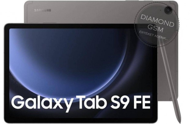 Új Samsung X516B Galaxy Tab S9 FE 10.9" WIFI + 5G 128GB Grafit