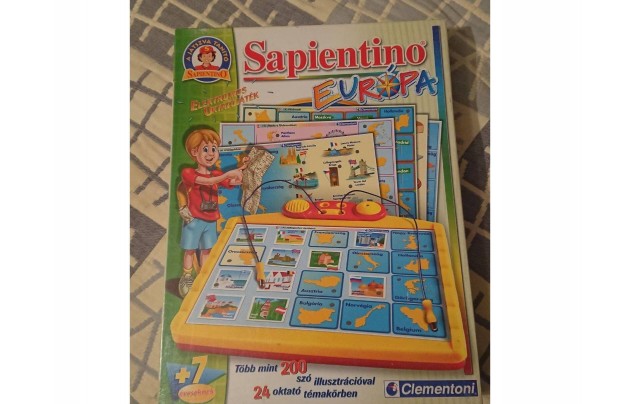 Új Sapientino Europa beszélő társasjáték