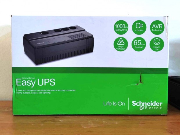j Schneider Electric Easy UPS Bvs 1000VA, UPS, Sznetmentes tpegysg