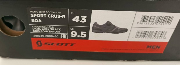 Új Scott Boa-s spd-s gravel tura kerékpáros cipő