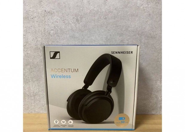 Új Sennheiser Accentum Wireless fejhallgató eladó