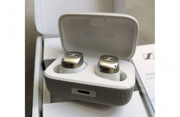 Új Sennheiser Momentum 4 Fülhallgató, Bluetooth, 2 év garancia dobozos