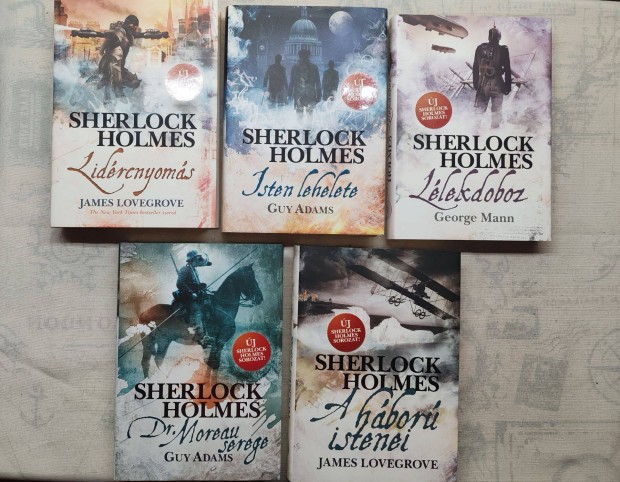 j Sherlock Homes knyvsorozat 1-5