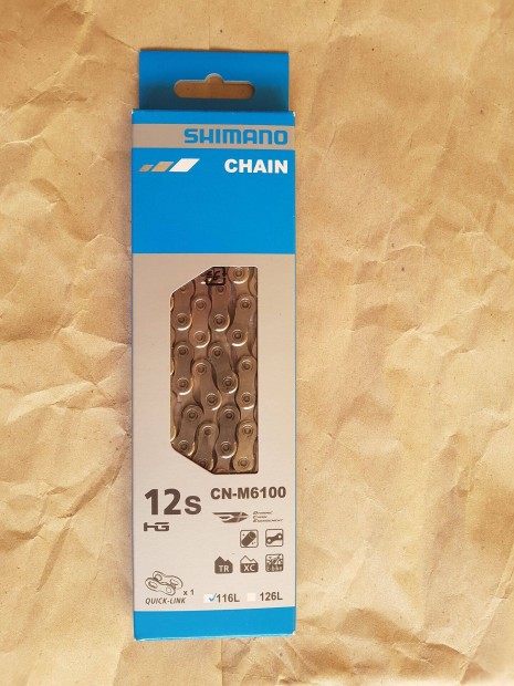 j Shimano CN-M6100 12 sebessges lnc patentszemes