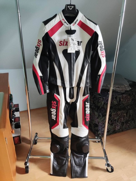 Új Sixgear Lady motoros bőrruha M-es méretben eladó