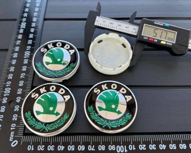 �j Skoda 55mm Felni Alufelni Kupak Felnik�z�p Felnikupak 6U0601151L