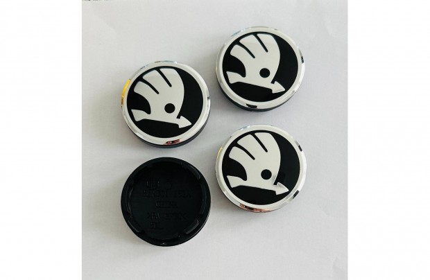 Új Skoda 56mm felni kupak közép felnikupak felniközép