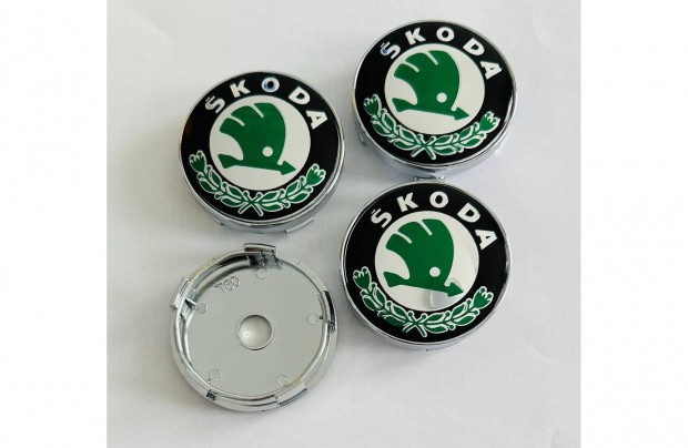 Új Skoda 60mm felni kupak közép felnikupak felniközép
