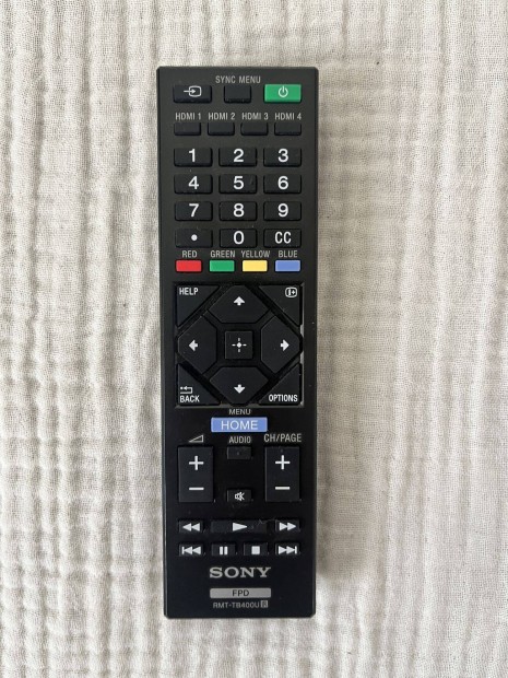 Új Sony TV távirányító