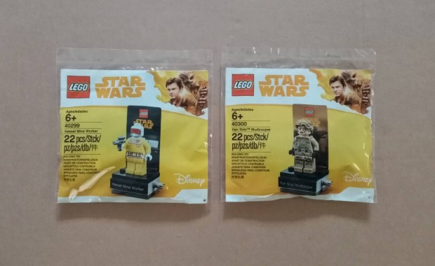 j Star Wars LEGO 40299 Han Solo 40300 Kessel minifigura Fox.rba