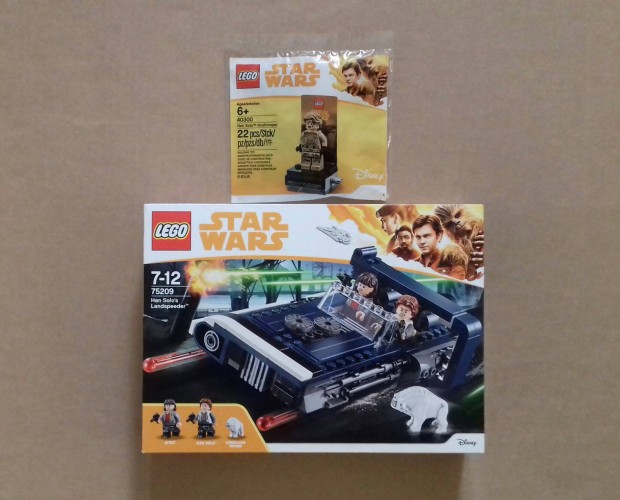 j Star Wars LEGO 75209 + 40300 Han Solo Mudtrooper minifigura Foxrba