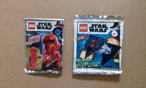 j Star Wars LEGO Sith Trooper minifigura + Sith Eternal TIE 75272 Fox