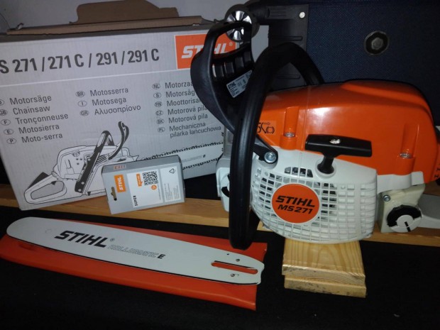 Új Stihl MS 271 benzinmotoros láncfűrész