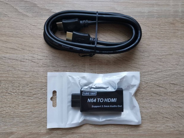 Új Super Nintendo / 64 / Gamecube HDMI átalakító adapter GC N64 SNES