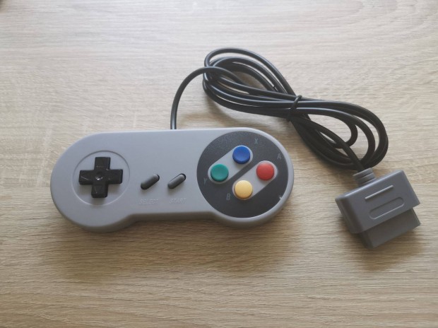 Új Super Nintendo kontroller gamepad joystick SNES konzol kar