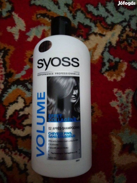 j Syoss Salonplex + syoss volume effet collagne sampon