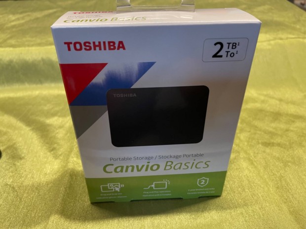 j TOSHIBA Canvio Basic 2TB s 4TB kls merevlemez