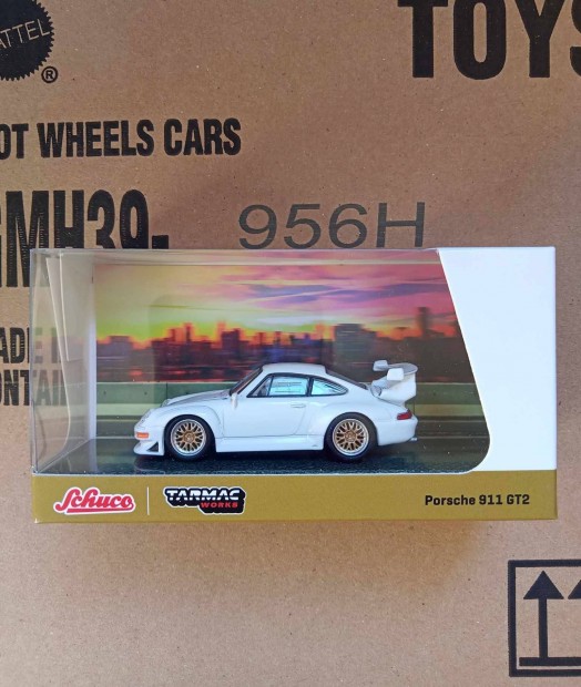 j Tarmac Works Porsche 911 GT2 1:64 modell