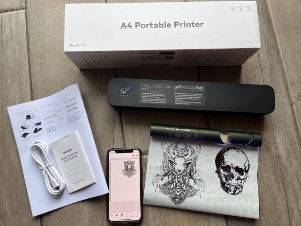 Új Tattoo Tetováló stencil nyomtató telefon tablet pc
