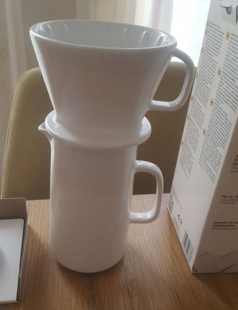 Új Tchibo porcelán filteres kancsó Akció + Ajándék %%