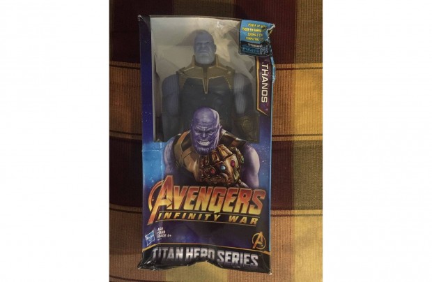 j Thanos figura 30 cm Csomagolssrlt Marvel Avengers Bosszllk