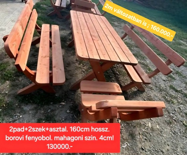 Uj Többféle Fa Kerti bútor, Rattan,és hinták Akciós Nyári Árakon!