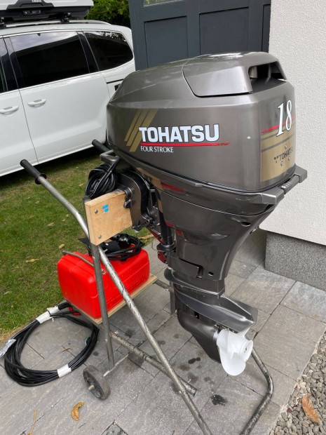 j Tohatsu MFS 18 csnakmotor Ritkasg, Garzslelet!!!