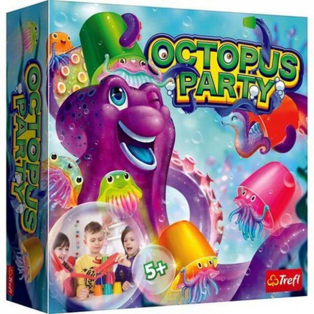 j Trefl Octopus party trsasjtk csaldi jtk trsas