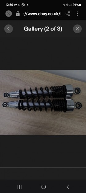 j Triumph Speed Twen 2019-20 Rear Shocks motor hts teleszkop