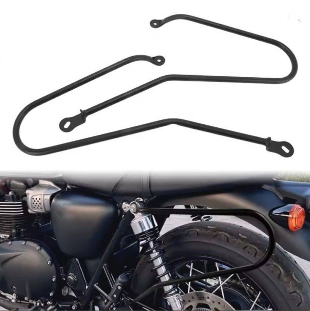 Új Triumph motoros oldalsó csomagtartó, saddle side pannier bag táska