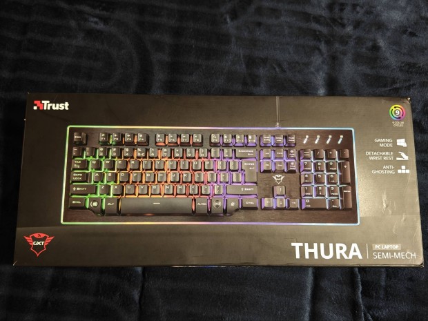 j Trust Thura Gxt 860 Flmechanikus vilgts gaming billentyzet