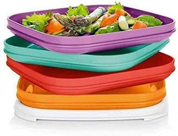 j Tupperware Szgletes Tnyr Szett akcis ron